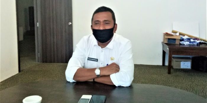 Kadispora Kota Tanjungpinang, Agustiawarman Saat Diwawancara MetroKepri