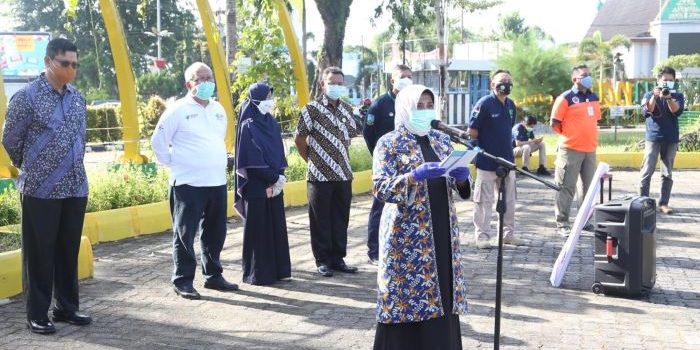 Plt Walikota Tanjungpinang, Rahma Saat Menyampaikan Kata Sambutannya