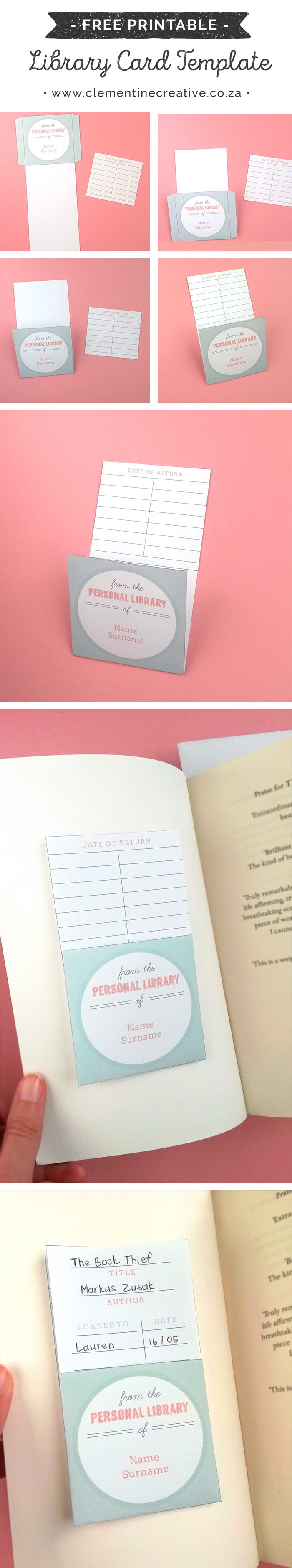 Free Printable Library Cards free-printable-library-cards