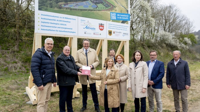 Übergabe Förderbescheid Kläranlage Dümpelfeld_Staatskanzlei RLP Silz | Kreisverwaltung Ahrweiler