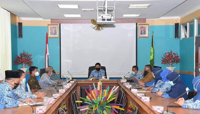 Suasana pertemuan dengan Rombongan Universitas Brawijaya Malang