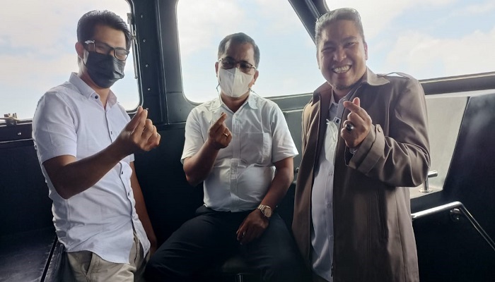 Beberapa Anggota DPRD Natuna yang ikut mendampingi Kunker Bupati Natuna