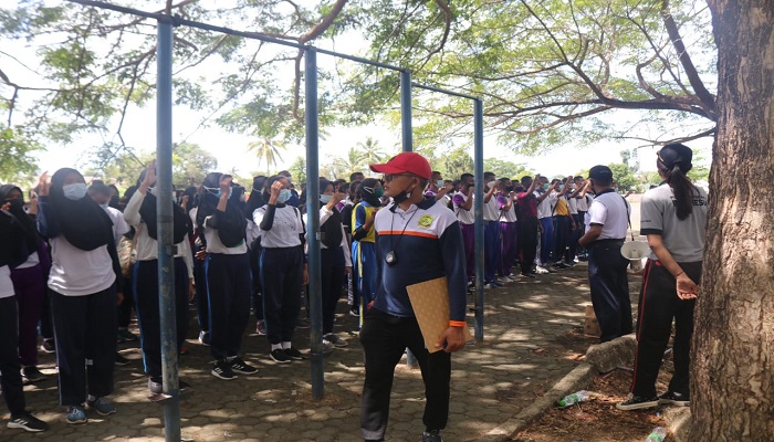 Para Calon Paskibraka Saat Mengikuti Seleksi