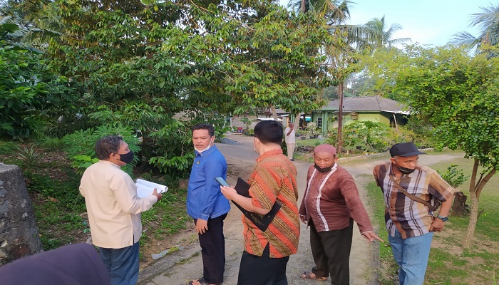 Hendra Jaya Saat Meninjau Lokasi
