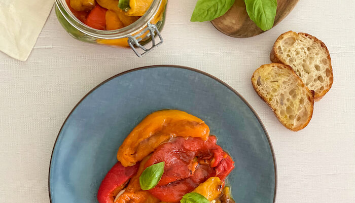 Simply Roasted Bell Peppers