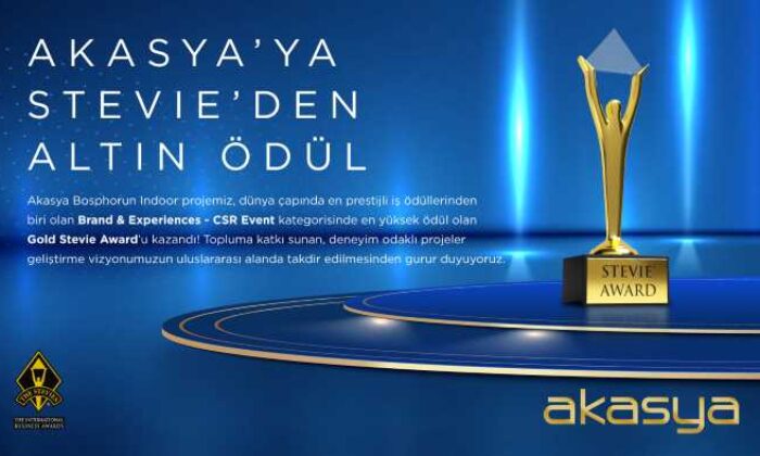 Akasya ve Akbatı’nın projeleri uluslararası arenadan ödüllerle döndü
