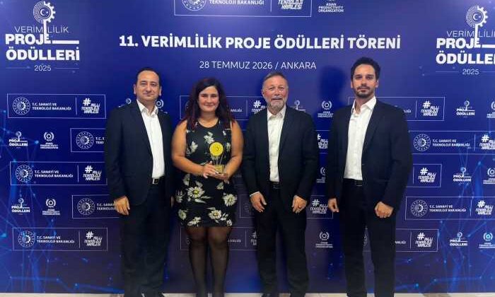 ASAŞ, 2025 Verimlilik Proje Ödülleri’nde Sürdürülebilir İnovasyon Projesiyle Ar-Ge Kategorisi Birincilik Ödülü’ne layık görüldü