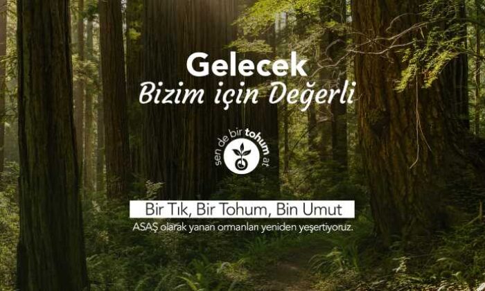ASAŞ yeni projesiyle herkesi bir tohum atarak geleceğe nefes olmaya davet ediyor