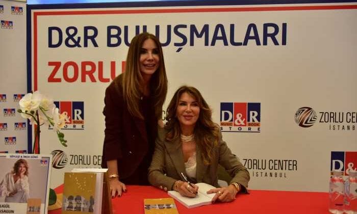 Sanat ve cemiyet dünyası Aslıgül Atasagun’un kitabı için D&R’daydı