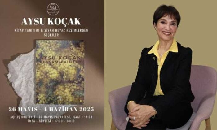 Ressam Aysu Koçak’tan sanatta 50. Yıla özel etkinlik ile kutluyor