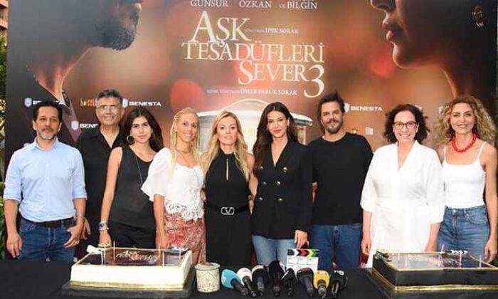 Benesta’nın ortak yapımcılığını üstlendiği “Aşk Tesadüfleri Sever 3”ün çekimleri tamamlandı