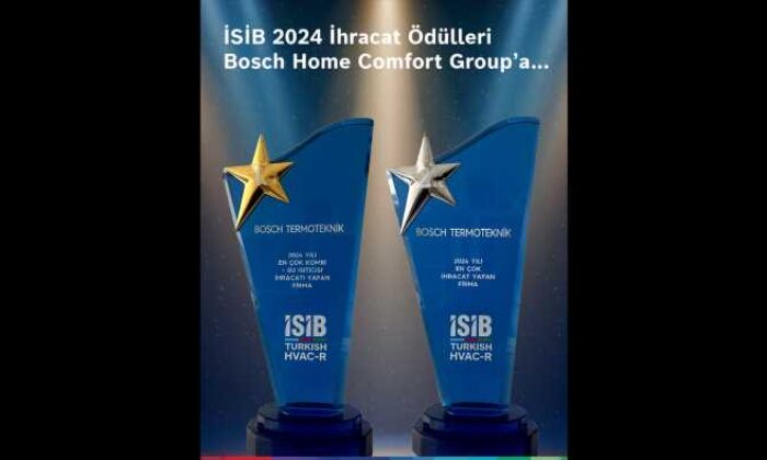 Bosch Home Comfort Group’a İhracatın Liderleri Ödülleri’nden çifte başarı
