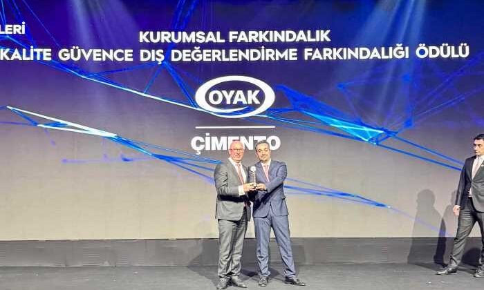 OYAK Çimento’nun Kurumsal Yönetişim Başarısı TİDE Ödülü ile tescillendi