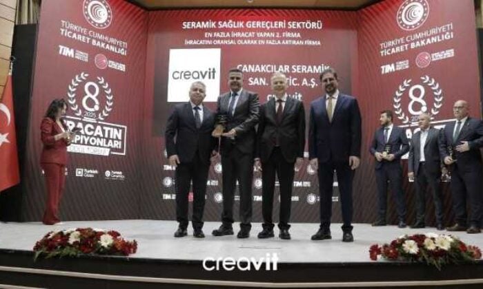İhracatın Şampiyonları’nda Creavit’e çifte ödül!