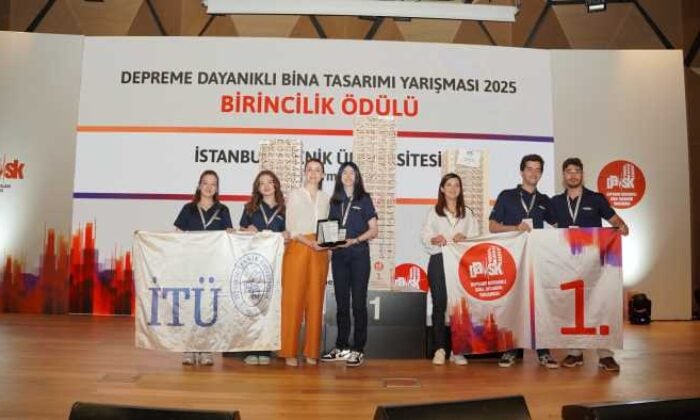 Geleceğin Mühendisleri İstanbul’da yarıştı, Depreme En Dayanıklı Tasarım ödüllendirildi