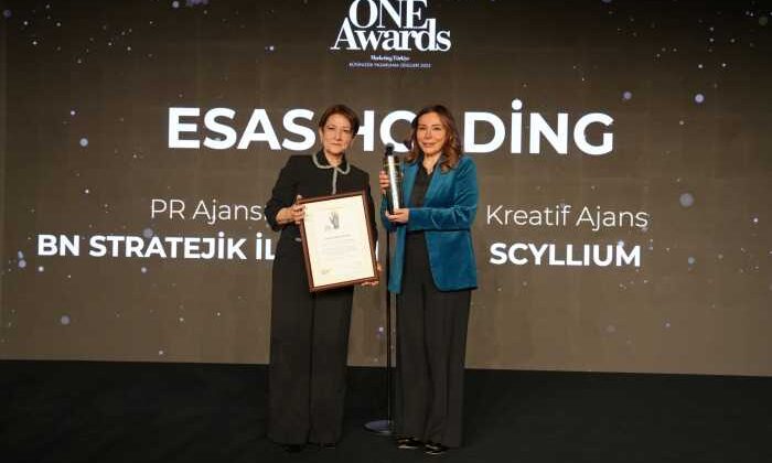 ESAS Holding, The ONE Awards kapsamında “Yılın İtibarlısı” seçildi