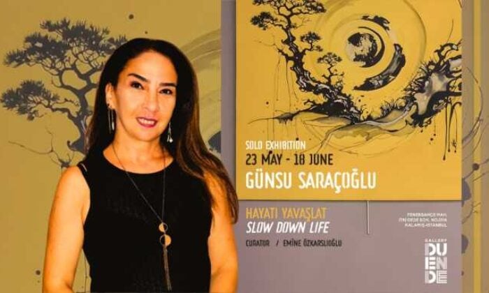 Günsu Saraçoğlu’nun “Slow Down Life / Hayatı Yavaşlat” sergisi İstanbul’da açıldı
