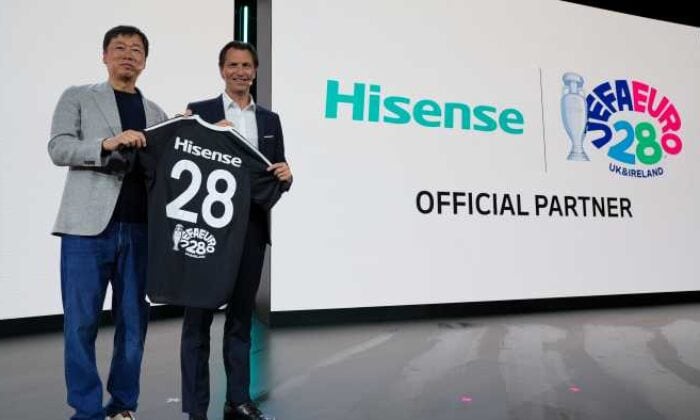Hisense, UEFA ile uzun soluklu ortaklığını uzatarak UEFA EURO 2028’in Resmi Sponsoru oldu