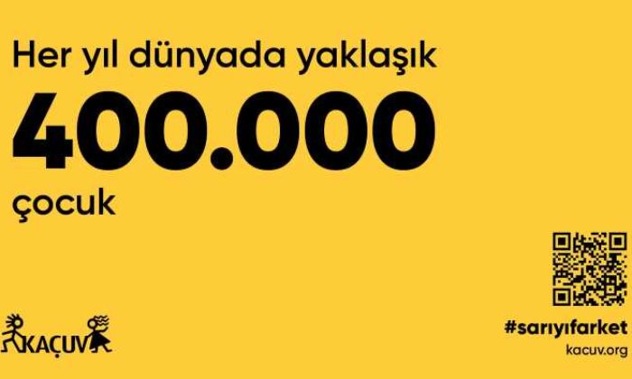 KAÇUV, sarıyıfarket diyerek çocukluk çağı kanserlerine dikkat çekiyor