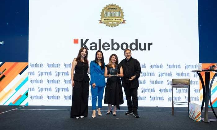 Kalebodur, Türkiye’nin “Süper Markası” seçildi