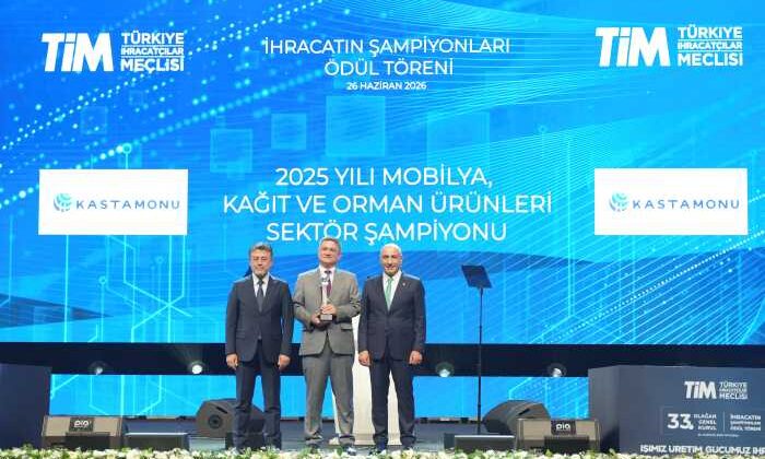 Kastamonu Entegre, TİM Tarafından Sektörünün İhracat Şampiyonu seçildi