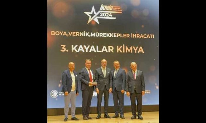 Kayalar Kimya bir kez daha İhracatın Yıldızı