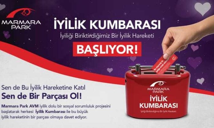 Marmara Park AVM’de yapılan alışverişler iyiliğe dönüşüyor
