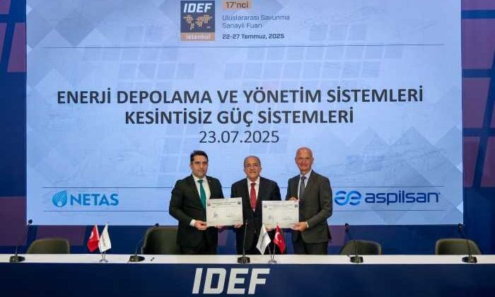 Netaş ve ASPİLSAN Enerji’den yüksek teknoloji alanında stratejik iş birliği