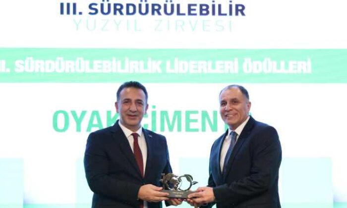 OYAK Çimento’ya “Sürdürülebilirlik Liderleri” ödülü