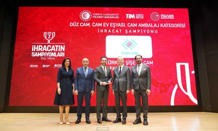 Şişecam 3 farklı kategoride İhracat Şampiyonu oldu