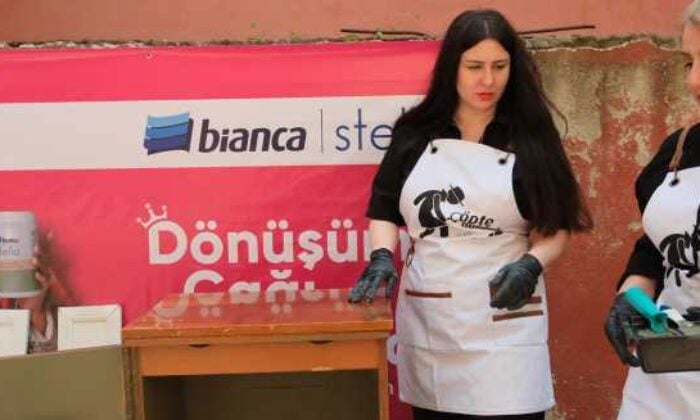 Bianca Boya’dan “Çöpte Bulduk” projesine renkli destek