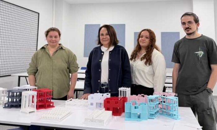Mimarlık eğitiminde yeni yaklaşım: Öğrenciler Yapıyı 3D Kitlerle öğreniyorlar