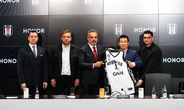 Beşiktaş ve HONOR’dan potada güç birliği