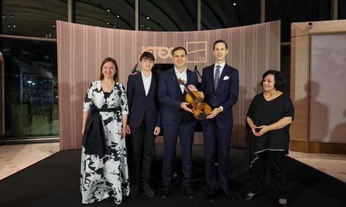 Mozart’ın “Costa” kemanı ilk kez Türkiye’de