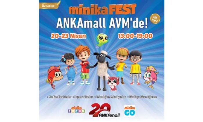 23 Nisan coşkusu ANKAmall’da başlıyor