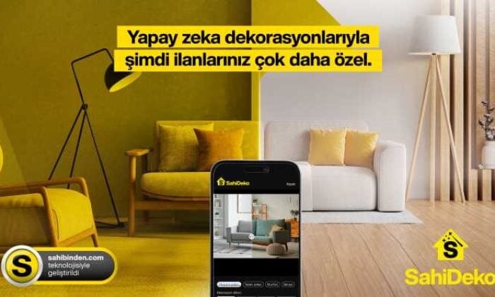 SahiDeko ile yapay zekâ destekli dekorasyon dönemi başlıyor