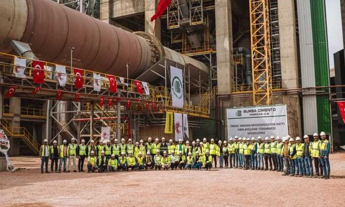 Sintek Group iz bıraktı: Bursa Çimento Modernizasyon Projesi’nde döner fırın ateşlemesi gerçekleşti