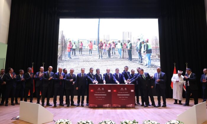 KKTC’de Yüksek Mahkeme Binası’nın temeli atıldı