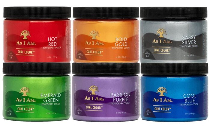 As I Am Curl Color