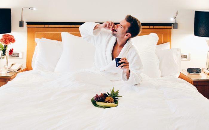 Taking a hotel bathrobe may end up costing you more than it's worth.