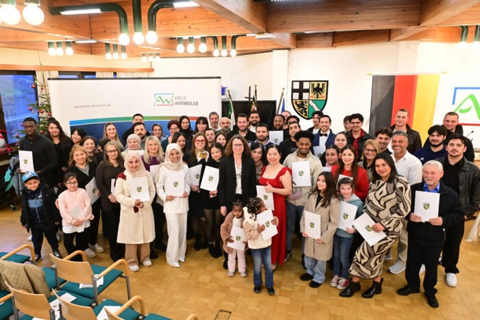 AW Kreis Einbürgerungsfeier | Kreisverwaltung Ahrweiler Einbürgerungsfeier Dez. 2025