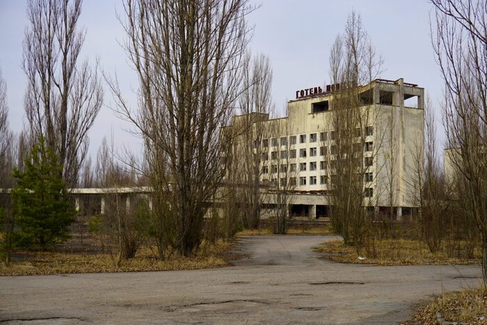 Hotel Polissya Pripyat Chernobyl Ukraine
