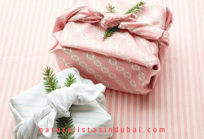 Gift Wrapping With Old Clothing Material