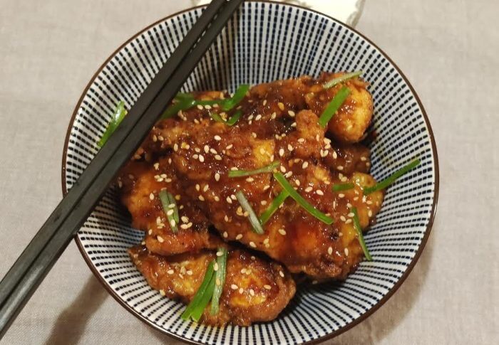 Poulet à la Coréenne