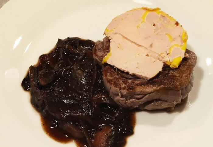 Filet de bœuf sauce au vin