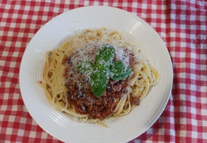 Pâtes bolognaise
