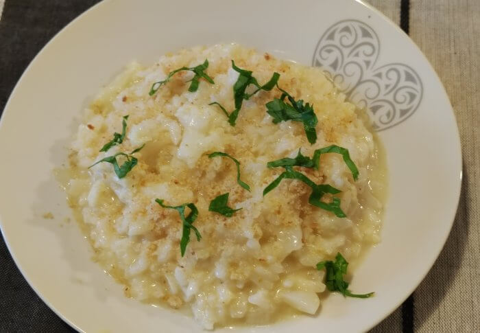 Risotto au chou fleur de Jamie Oliver