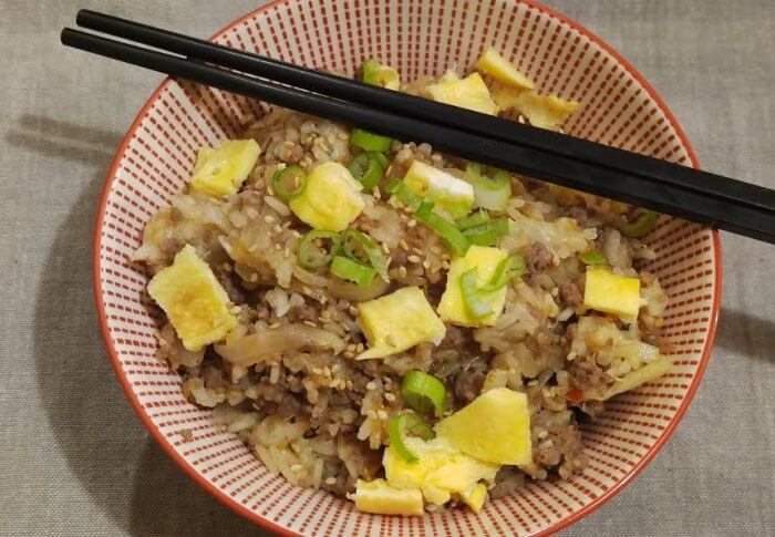 Riz façon coréenne