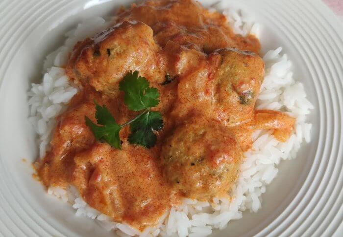 Boulettes de veau au curry