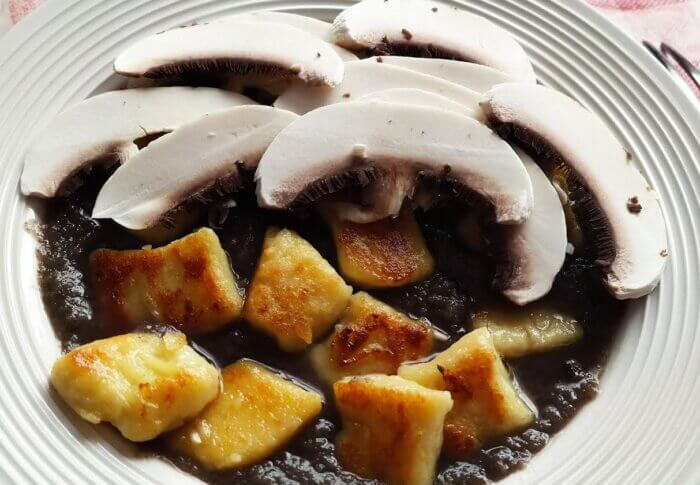 Gnocchis aux champignons